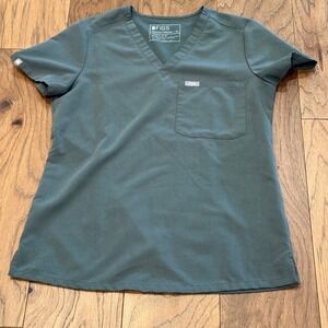 FIGS Catarina One-Pocket Scrub Top Green  XS FW1000 Technical Collection